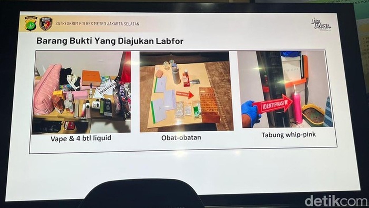 Tabung Whip Pink di Apartemen Lula Lahfah: Polisi Dalami Asal Usul dan Saksi Pembawa