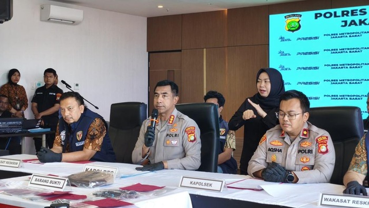 Maling Kepergok Jatuh dari Ventilasi, Tetap Curi Barang Senilai Rp 150 Juta di Jakbar