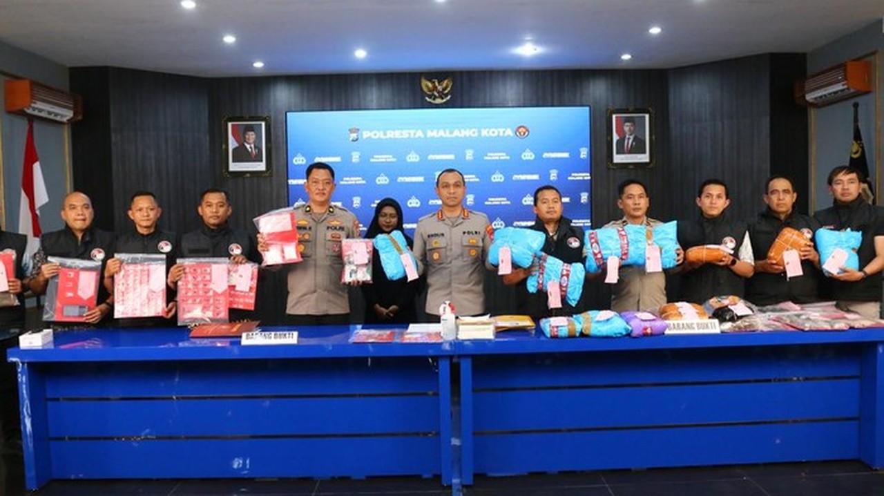 Polresta Malang Ungkap 31 Kasus Narkoba Januari 2026, 36 Tersangka Diamankan