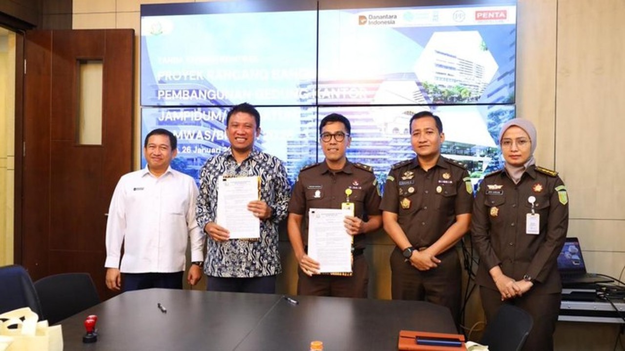 PT PP Garap Proyek Gedung Kejaksaan Agung Senilai Rp 934 Miliar di Awal 2026