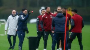 Kekalahan Arsenal dari MU Picu Pertemuan Darurat Arteta dengan Pemain di London Colney