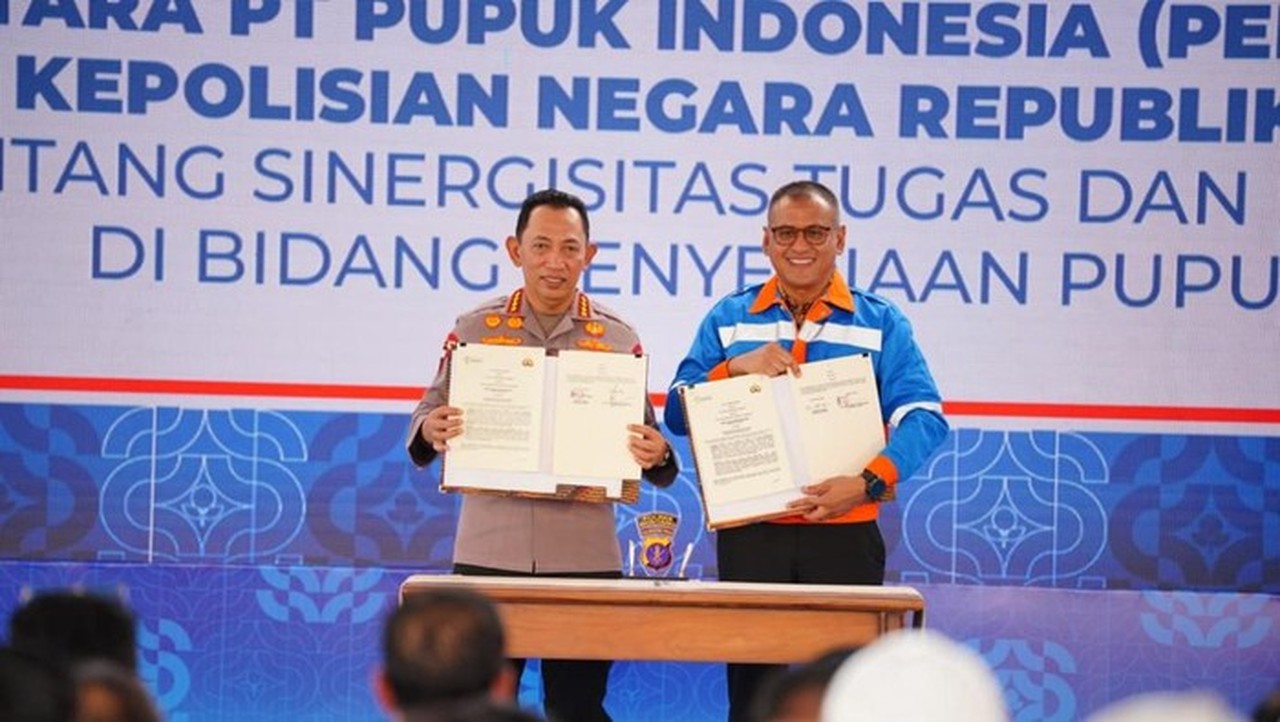 Polri Jamin Distribusi Pupuk Tepat Sasaran, Dukung Target Indonesia Lumbung Pangan Dunia