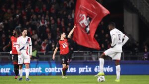 PSG Keok 1-3 di Kandang Rennes, Puncak Klasemen Ligue 1 Terancam