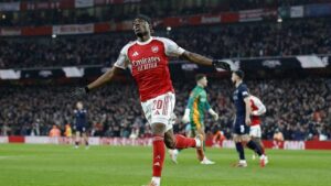 Arsenal Pesta Gol 4-0 ke Gawang Wigan di Piala FA, Madueke Buka Keunggulan