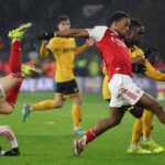 Arsenal Ditahan Imbang Tim Juru Kunci Wolverhampton 2-2 di Injury Time Liga Inggris