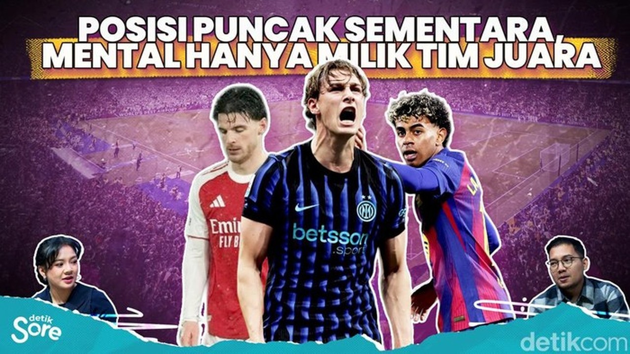 Persaingan Sengit Liga Top Eropa: Arsenal Tertahan, Barcelona Tergelincir, Inter Milan Perkasa