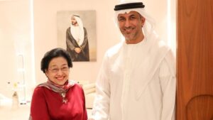 Megawati Disambut Menteri UEA di Abu Dhabi, Bahas Panggilan ‘Bung’ dan Kasih Sayang Keluarga