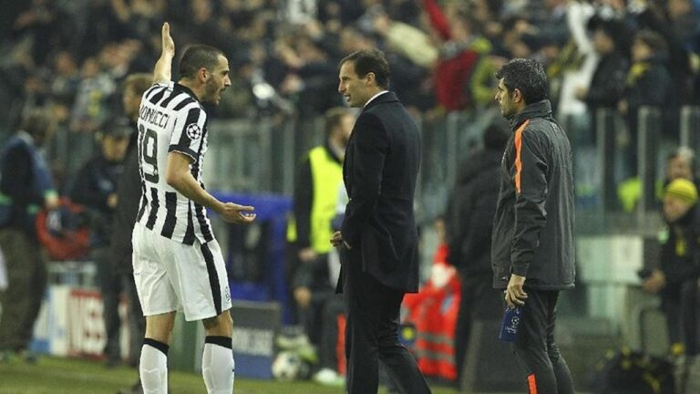 Bonucci Sebut Allegri Pelatih Terbaik, Puji Kemampuan Manusiawi Sang Allenatore Bonucci Sebut Allegri Pelatih Terbaik, Puji Kemampuan Manusiawi Sang Allenatore