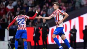 Atletico Madrid Bungkam Espanyol 4-2, Kokoh di Zona Liga Champions
