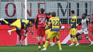 Parma Tiru Skema Sepak Pojok Arsenal untuk Kalahkan AC Milan 1-0