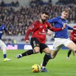 Babak Pertama Everton vs Manchester United Berakhir Imbang Tanpa Gol
