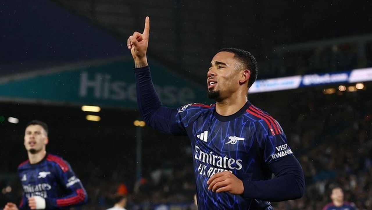 Gabriel Jesus Pertahankan Rekor Tak Terkalahkan Arsenal dengan Gol ke Gawang Leeds