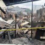 Gudang Dekorasi dan Ruko Tekstil di Cipadu Tangsel Ludes Terbakar, Diduga Akibat Korsleting Listrik