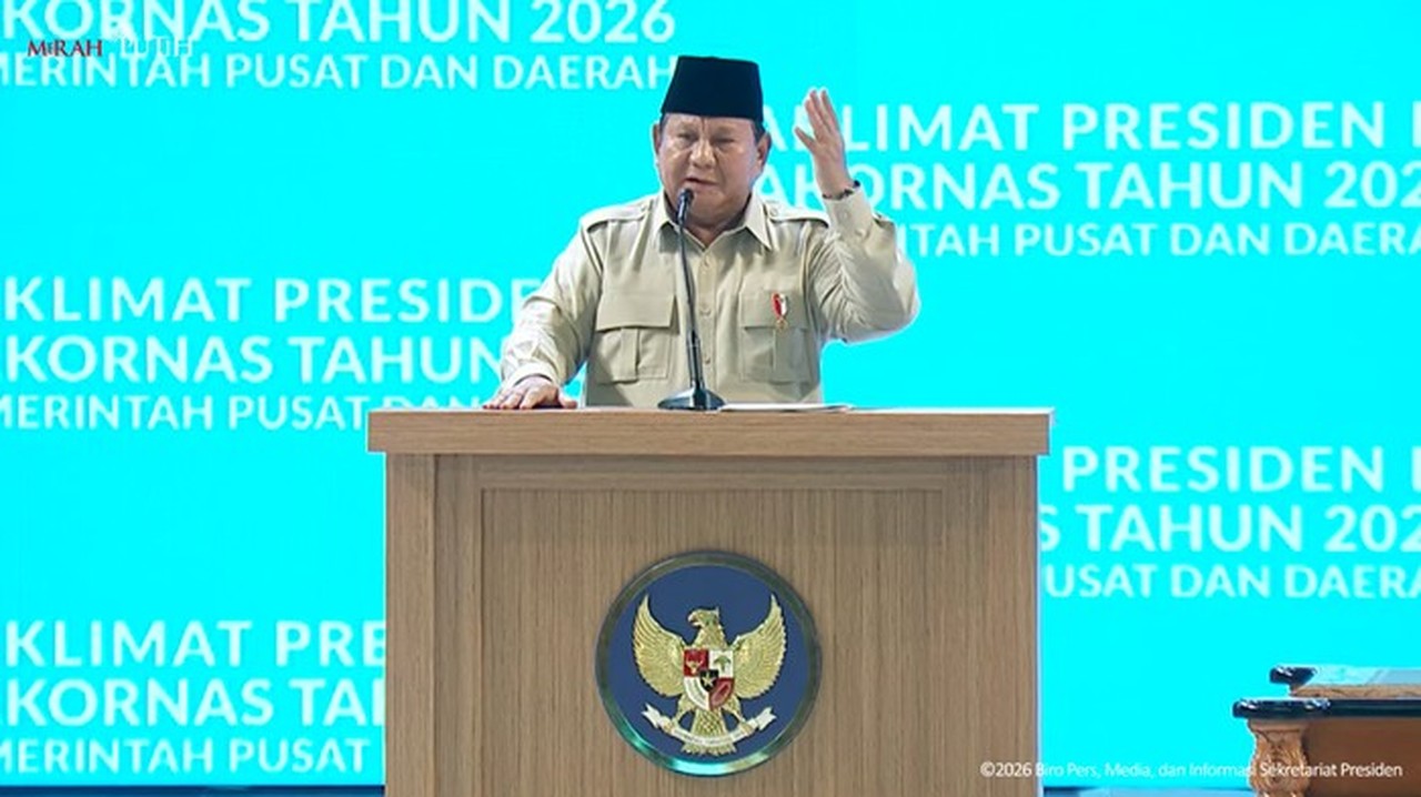 Prabowo: Kalah di Sumbar & Aceh, Program Makan Bergizi Gratis Tetap Jalan