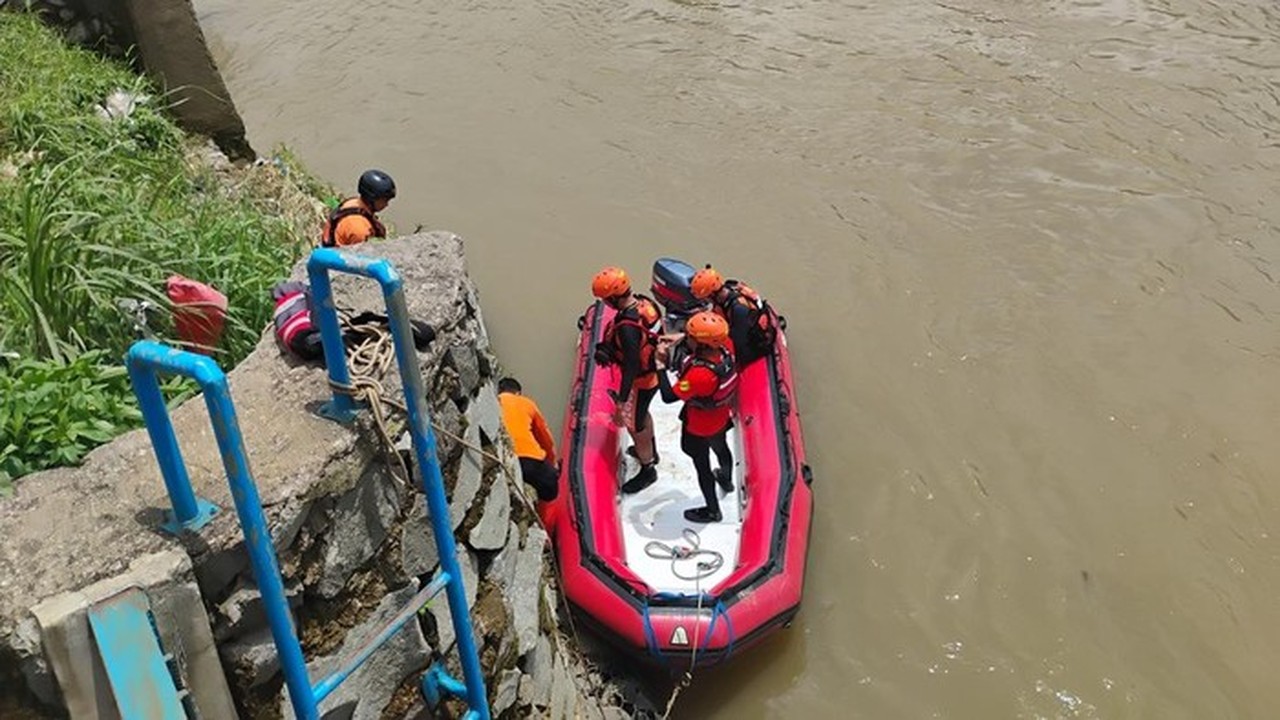 Pencarian Pekerja Jembatan Cisadane Dilanjutkan, Tim SAR Sisir Sungai Sejauh 5 Km