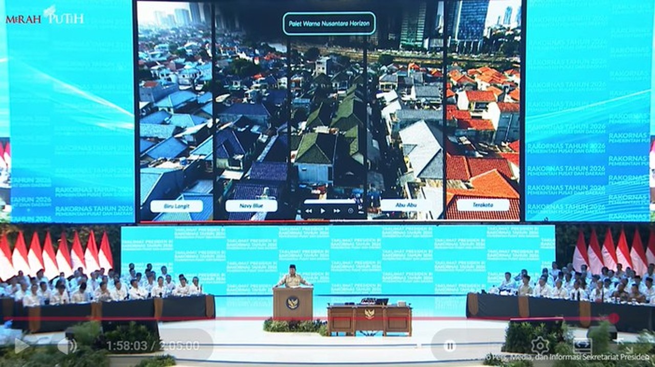 Prabowo Subianto Luncurkan Proyek ‘Gentengisasi’ untuk Keindahan dan Kenyamanan Indonesia