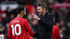 MU Bungkam Fulham 3-2, Michael Carrick Samai Rekor Ruben Amorim