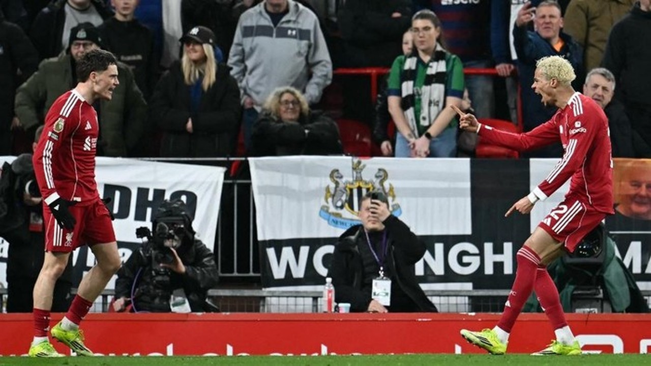 Duet Maut Ekitike-Wirtz Kembali Bersinar, Liverpool Libas Newcastle United 4-1