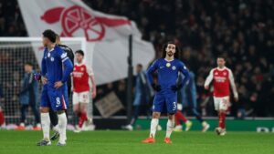 Chelsea Kembali Tak Berdaya di Hadapan Arsenal, Gagal ke Final Carabao Cup