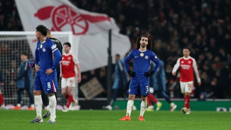 Chelsea Kembali Tak Berdaya di Hadapan Arsenal, Gagal ke Final Carabao Cup