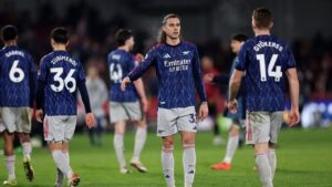 Arsenal Tertahan di Kandang Brentford, Tekanan City Kian Nyata di Papan Klasemen