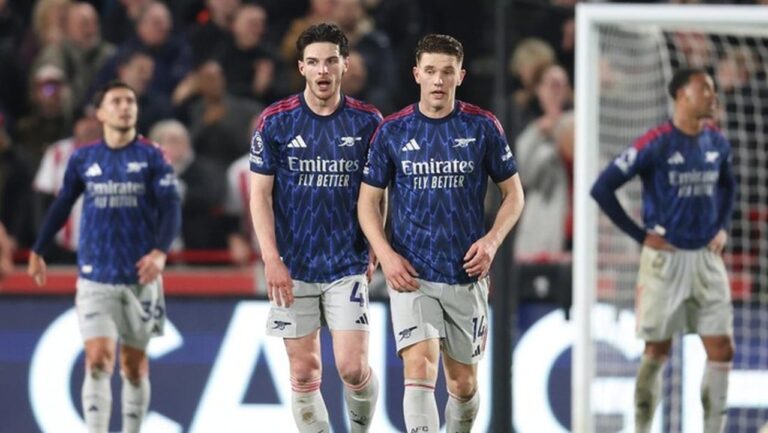 Arsenal Ditahan Imbang Brentford, Declan Rice Akui Poin Berharga di Akhir Musim